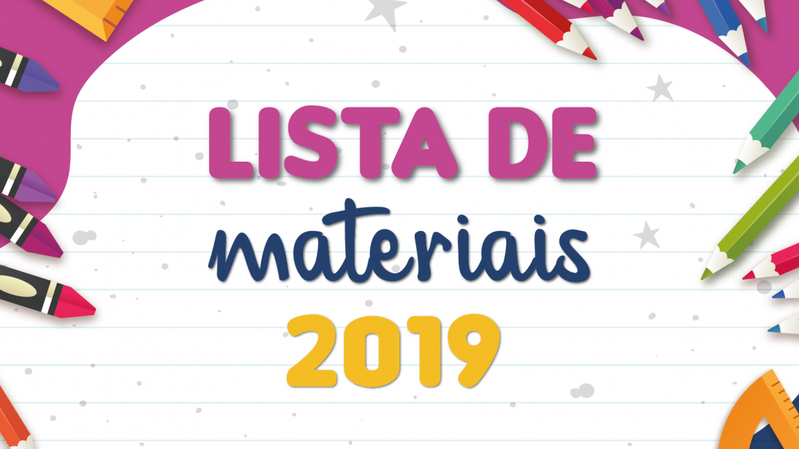Lista de Materiais 2019